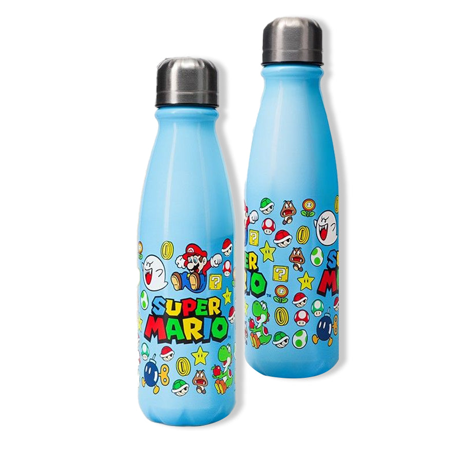 Paladone Super Mario Metal Water Bottle 550ml (PP12073NNV2)