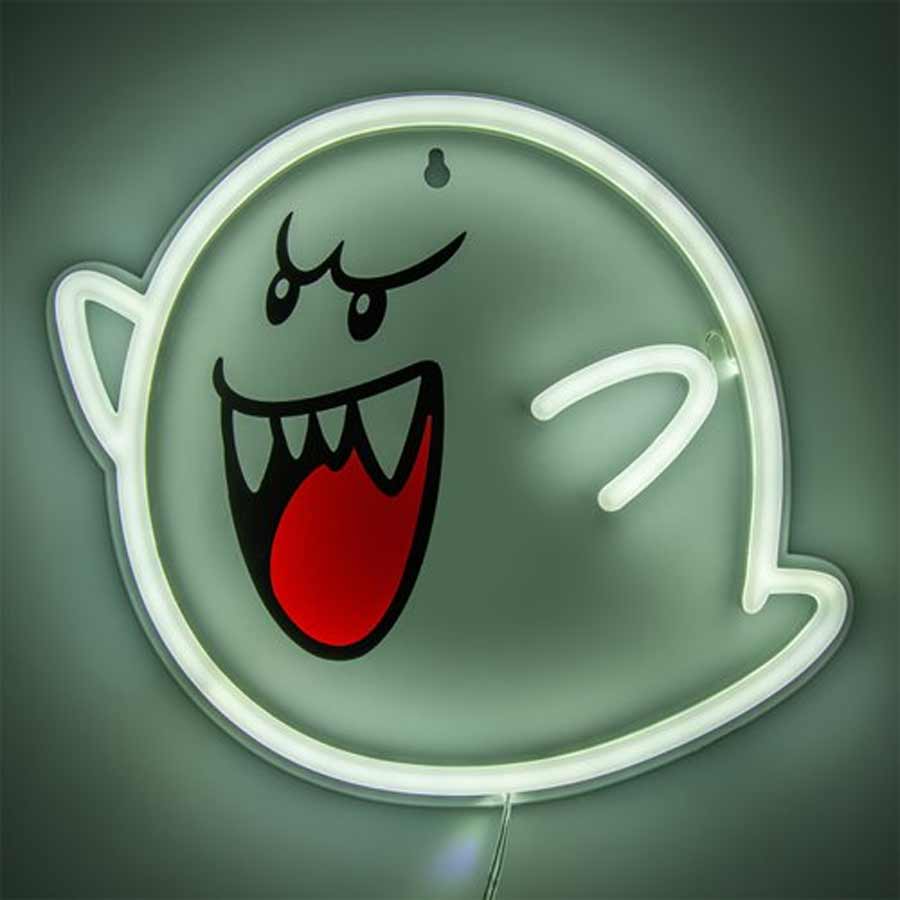 Paladone Super Mario Boo Wall Mounted LED Neon Light (PP14714NNVN)