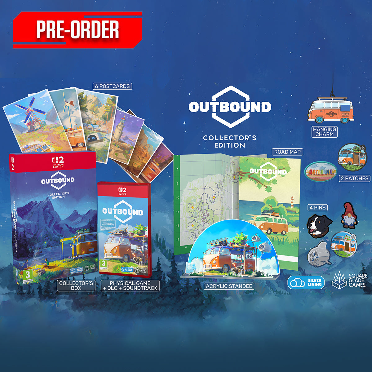 Nintendo Switch 2 Outbound (Full Game Cartridge) Collector Edition