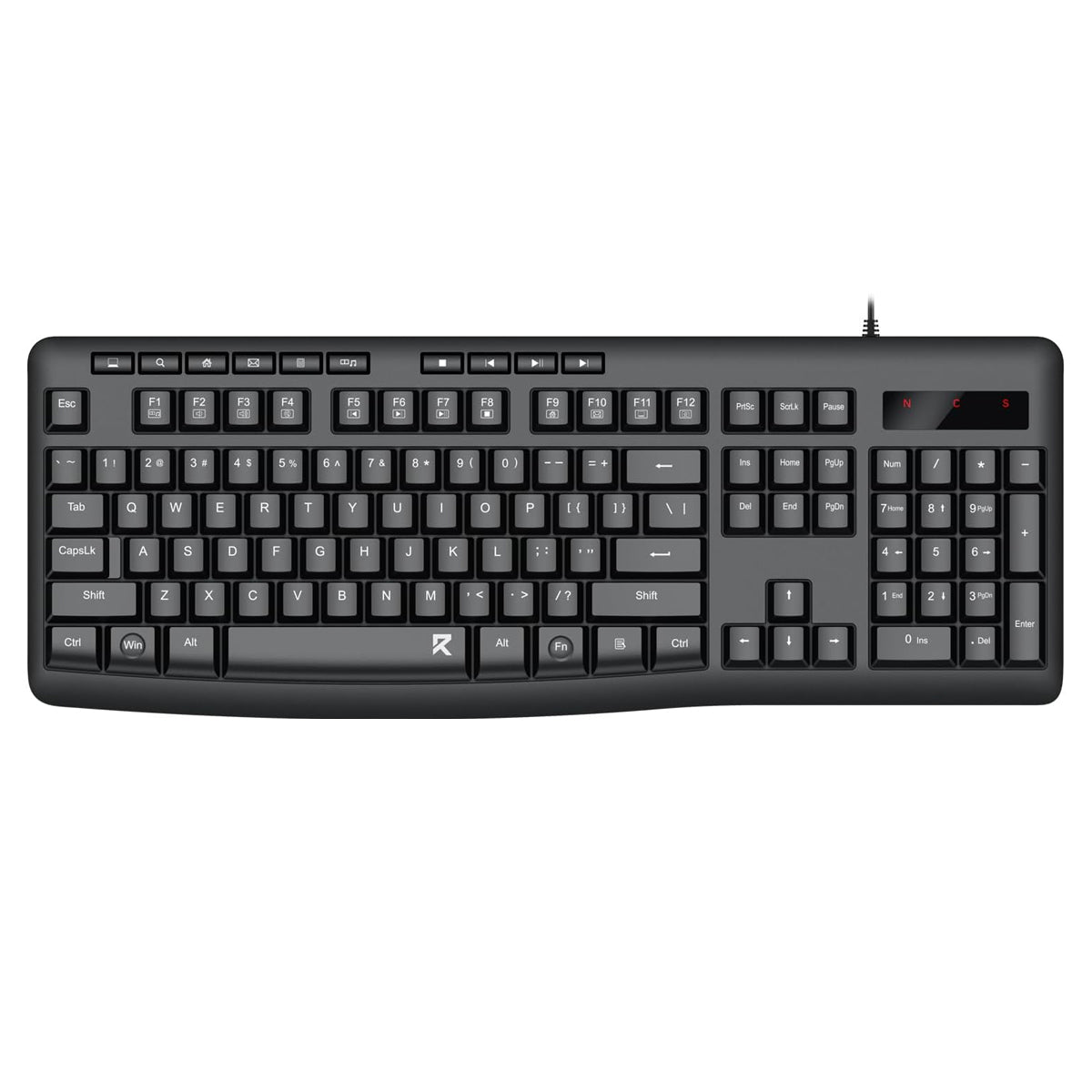 Redragon BK-7366 Wired USB Full-Size Keyboard