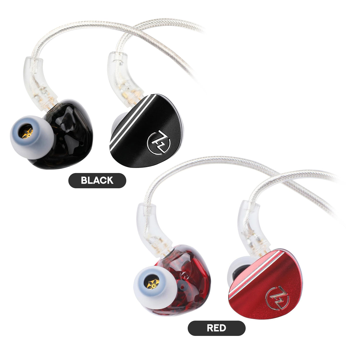 7Hz Sonus 1DD + 1BA Dual Driver with Detachable High-end Silver-Plated Ohno