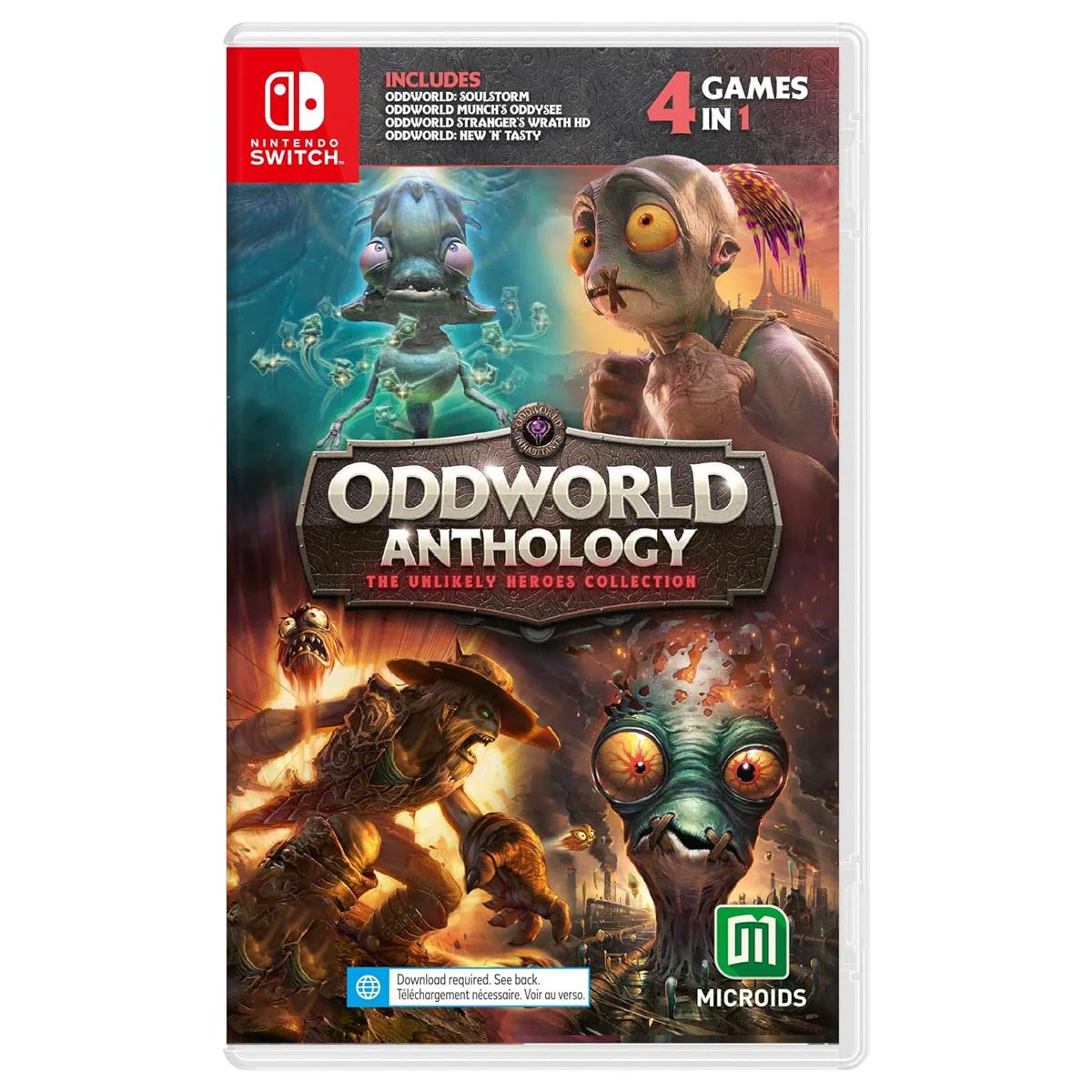 Nintendo Switch Oddworld Anthology The Unlikely Heroes Collection (Eng/EU)