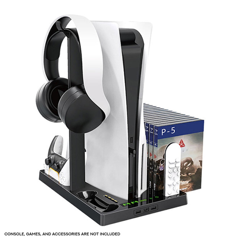 OIVO Multifunctional Cooling Stand for PS5 / PS5 Slim (Black) (IV-P5246X)