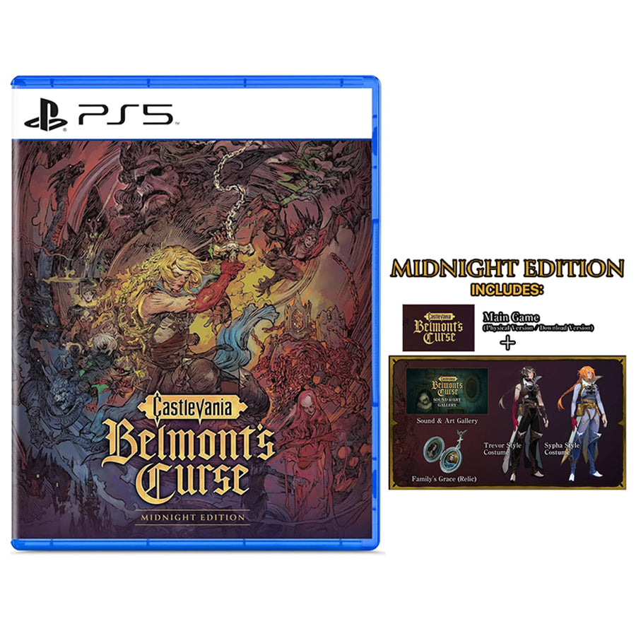 PS5 Castlevania Belmonts Curse Midnight Edition
