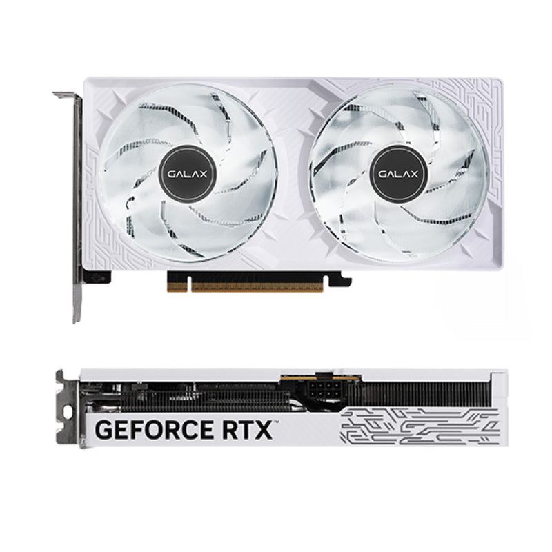 Galax RTX GeForce 5050 1-Click OC 8GB GDDR6 Graphics Card White