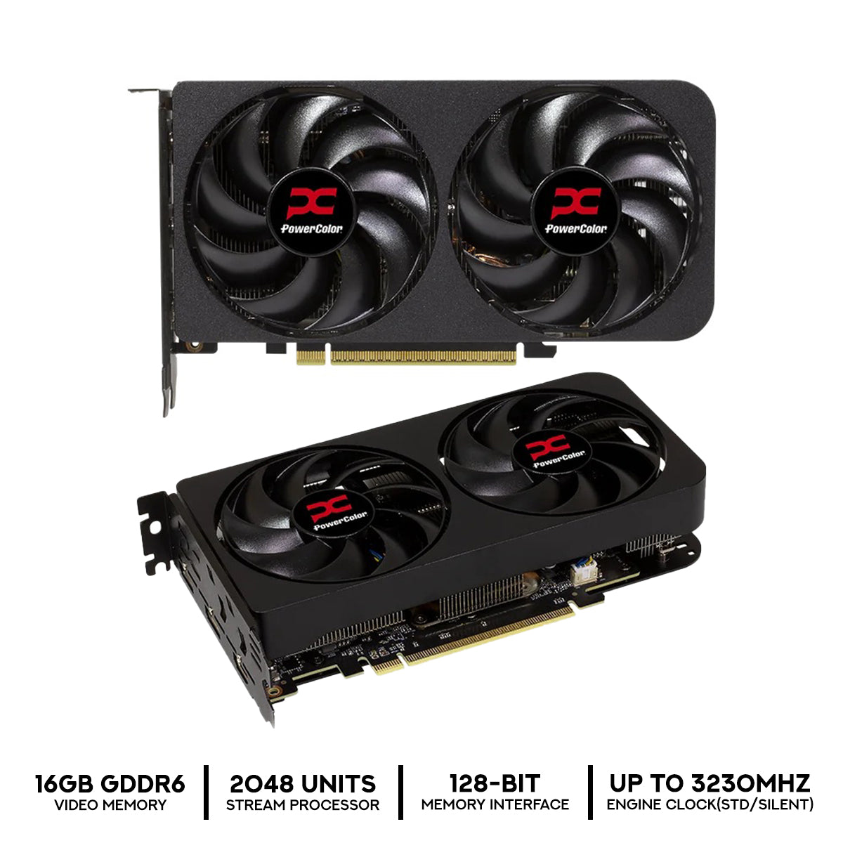PowerColor Reaper AMD Radeon RX 9060 XT 16GB GDDR6 Graphics Card
