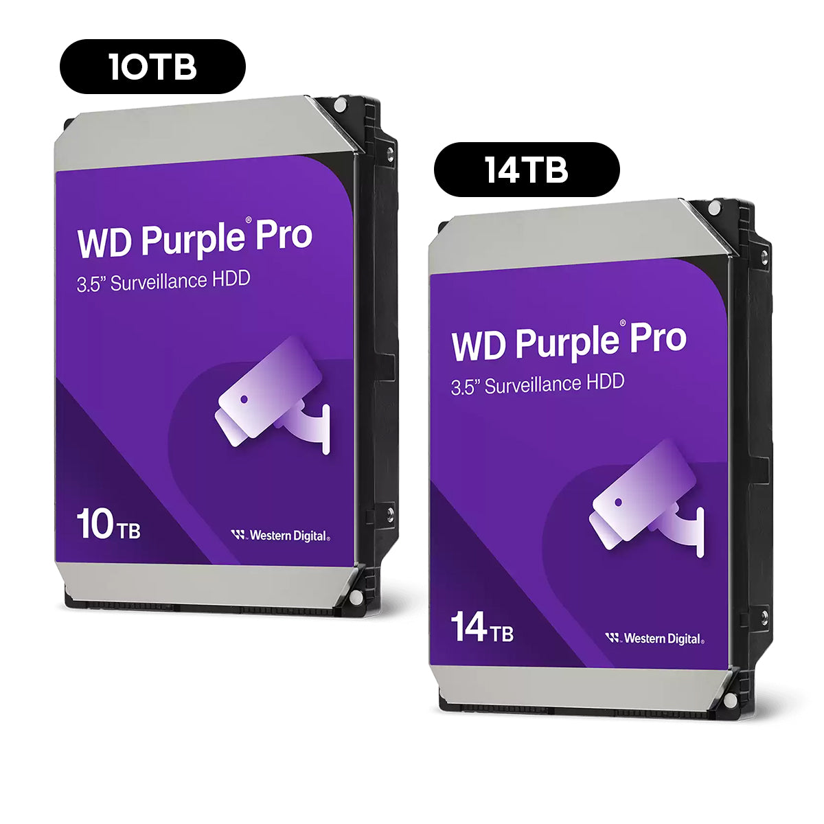 WD Purple Pro 3.5" SATA Video Analytics Hard Drive