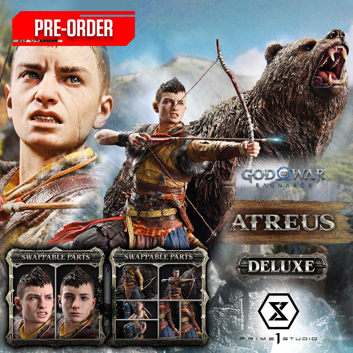 Real Elite Masterline God of War: Ragnarok Atreus Deluxe version (REMGOW-03D)