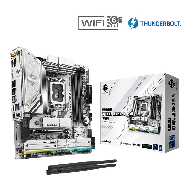 ASRock B860M Steel Legend WiFi Motherboard
