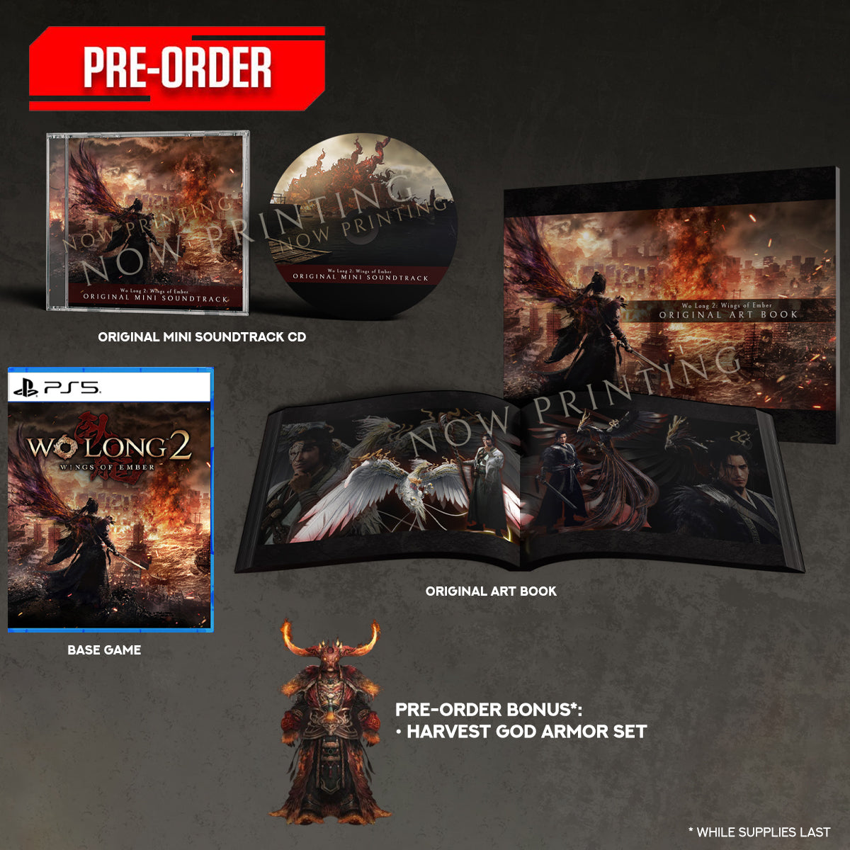 PS5 Wo Long 2: Wings of Ember Premium Edition