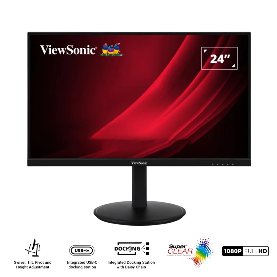 ViewSonic VG2409U-2 24" FHD (1920x1080) 100Hz 4ms GTG IPS Monitor