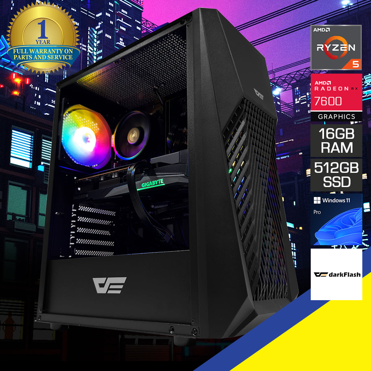 Alpha DK150 Black Desktop Gaming PC