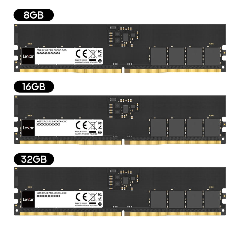 Lexar DDR5 5600MT/s CL46-45-45-90 UDIMM Desktop Memory