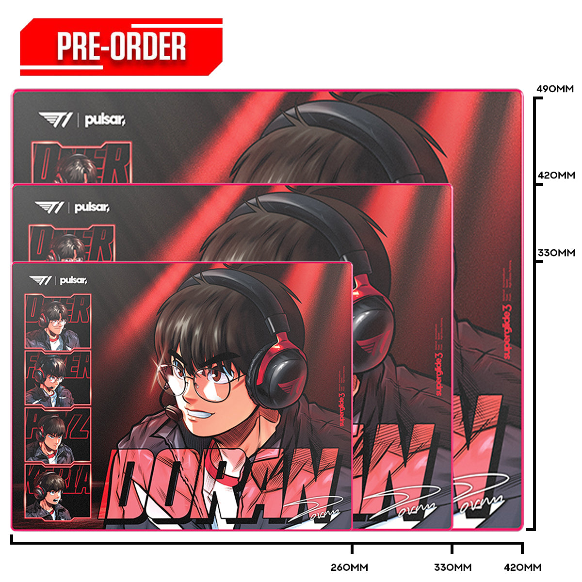 Pulsar Superglide pad 3 T1-IN THE GAME-DORAN Type S