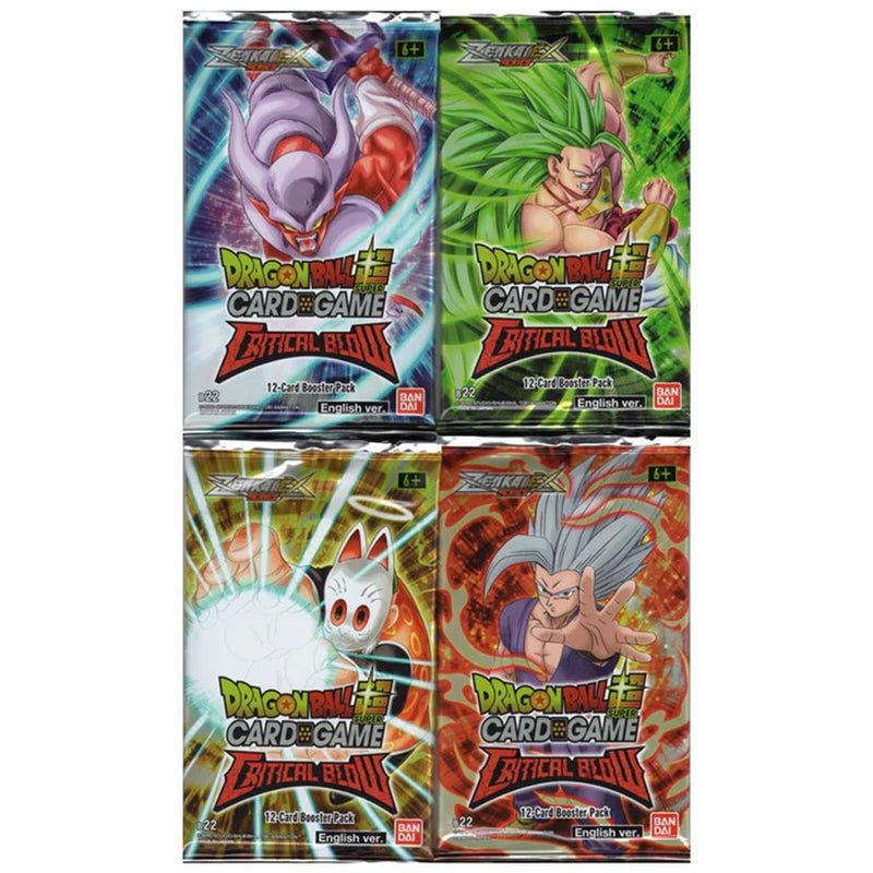 Dragonball Super Card Game Zenkai Series 05 Critical Blow Booster Pack Dragonball Super Card Game Zenkai Series 05 Critical Blow Booster Pack