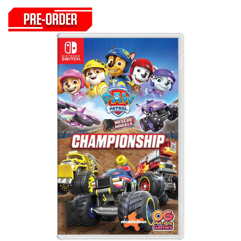 Nintendo Switch PAW Patrol Rescue Wheels Championship