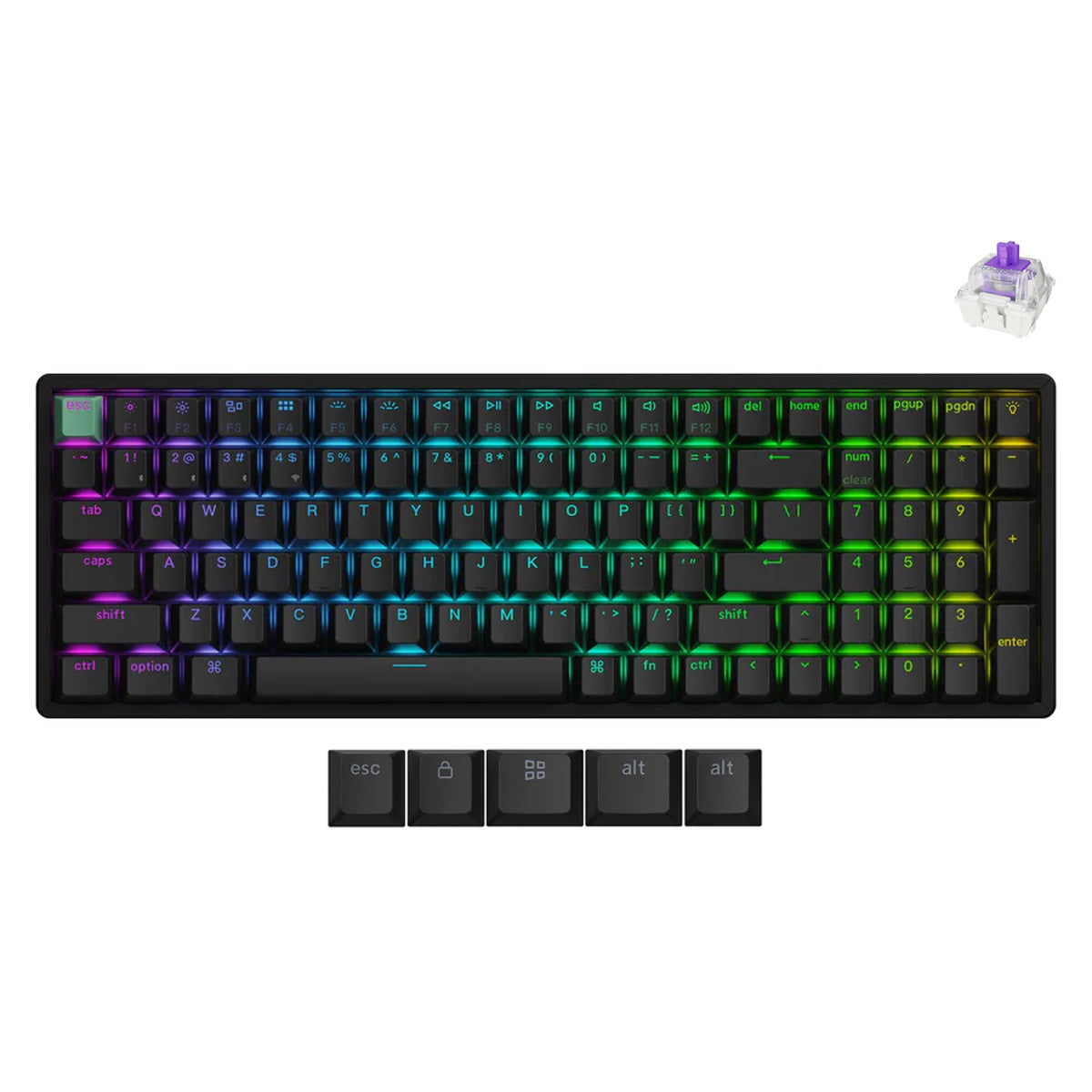 Keychron K4 HE Standard Ed. Hot-Swappable RGB Backlight 96% Wireless Magnetic Switch Custom