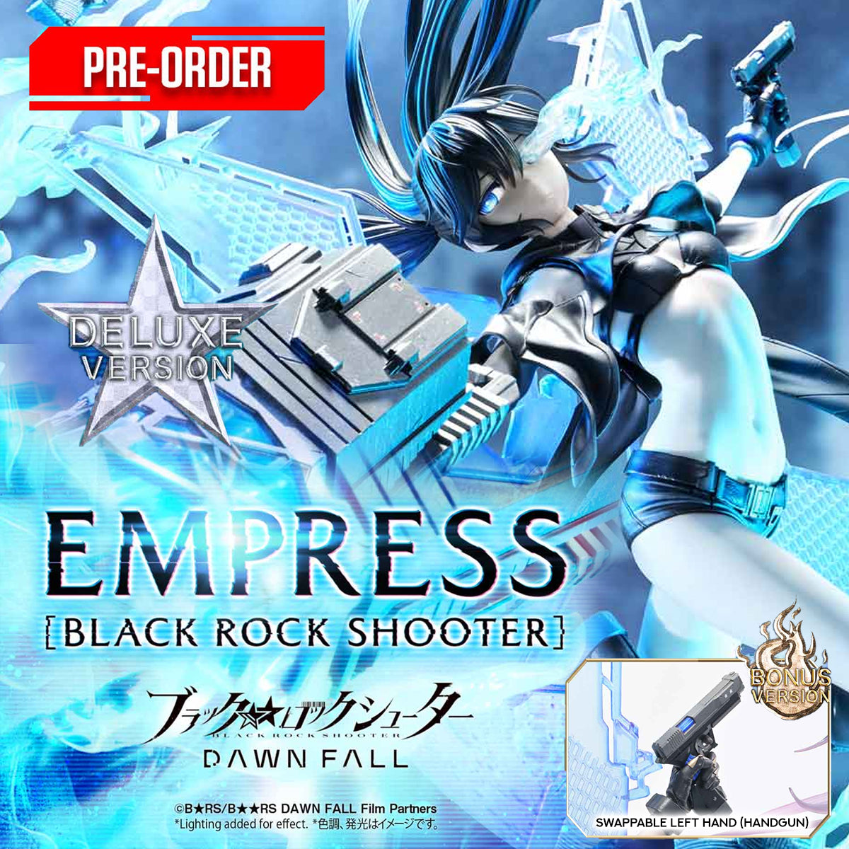 Ultimate Premium Masterline BLACK ROCK SHOOTER DAWN FALL Empress [BLACK ROCK SHOOTER]