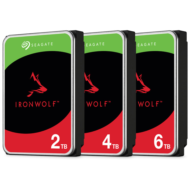 Seagate IronWolf NAS SATA 3.5-Inch 6GB/s 256MB Cache 5400 RPM Internal HDD