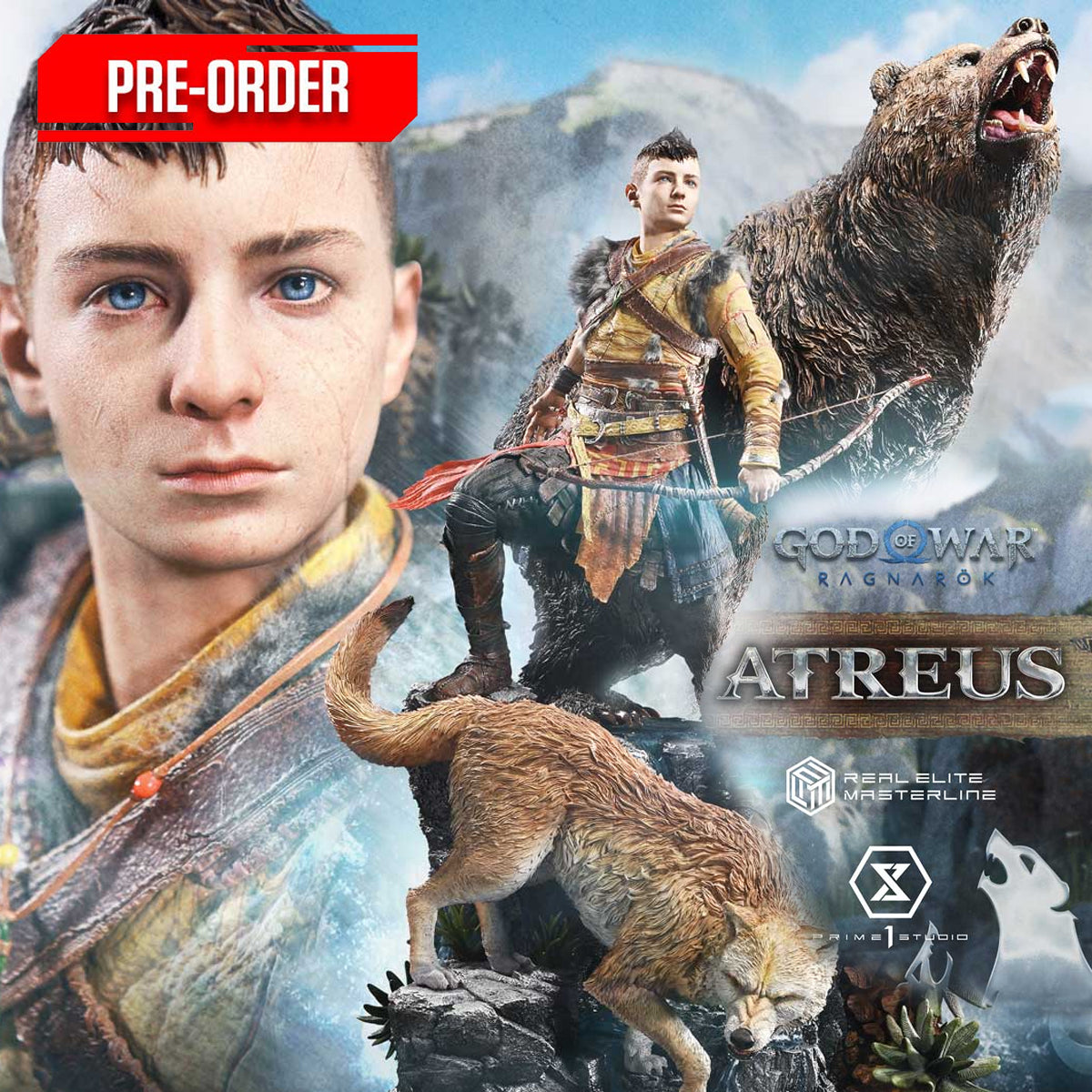 Real Elite Masterline God of War: Ragnarok Atreus (REMGOW-03)