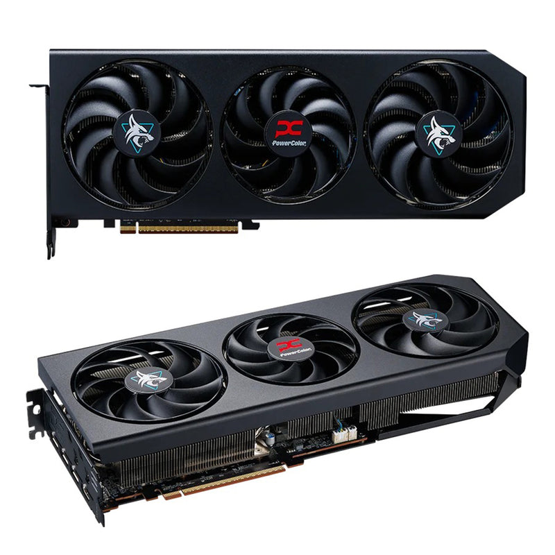PowerColor Hellhound AMD Radeon RX 9070 XT 16GB GDDR6 Graphics Card (RX9070XT 16G-L/OC)