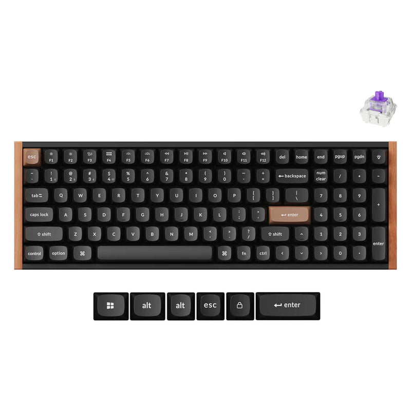Keychron K4 HE Special Ed. Hot-Swappable RGB Backlight 96% Wireless Magnetic Switch Custom Keyboard