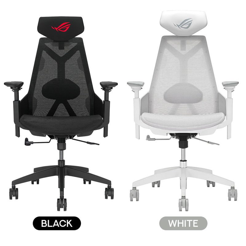 Asus ROG Destrier Core Ergo Gaming Chair with Futuristic Cyborg Aesthetic 