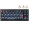 Keychron V3 Max QMK/Via Fully Assembled With Knob RGB Backlit Hot-Swappable TKL  Wireless Custom Mechanical Keyboard - Carbon Black (Gateron Jupited Red Switch, Gateron Jupiter Brown Switch, Gateron Jupiter Banana Switch) (V3M-D1, V3M-D3, V3M-D4)