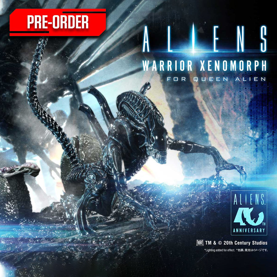Ultimate Diorama Masterline Aliens (Film) Warrior Xenomorph for Queen Alien