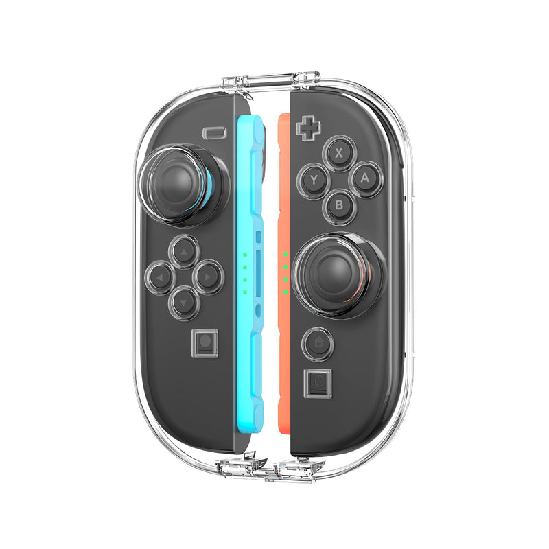 IINE Magnetic Storage Case for Nintendo Switch 2 Joy-Con (Transparent)