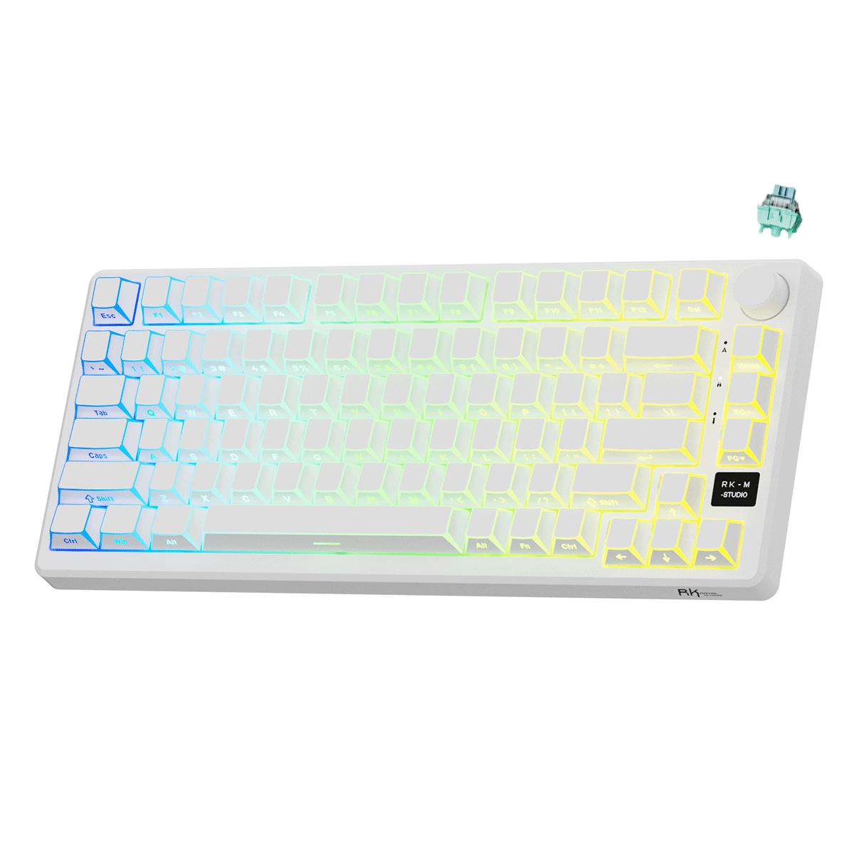 Royal Kludge RK-M75 HE Single-Mode RGB 81 Keys Hot-Swappable Mechanical Keyboard Frame