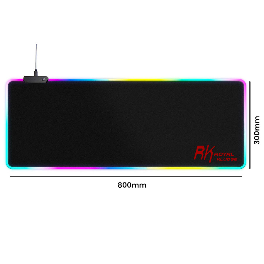 Royal Kludge RK-MP834 RGB Gaming Mouse Pad (800x300x4mm)