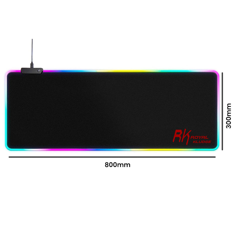 Royal Kludge RK-MP834 RGB Gaming Mouse Pad (800x300x4mm)