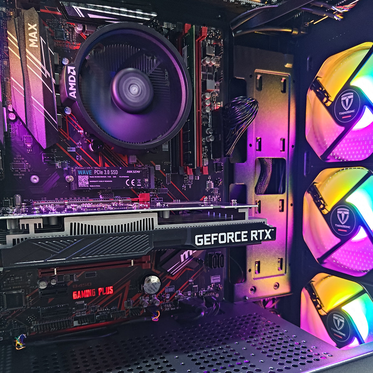 Alpha Breeze Black Desktop Gaming PC