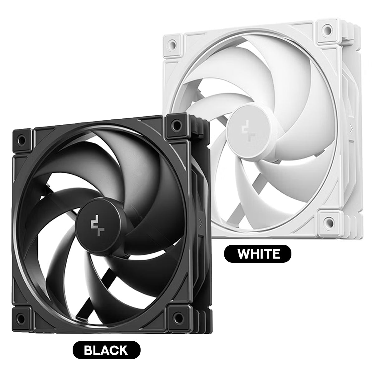 DeepCool FD12 V2 120mm Performance Integral Blade Non-RGB PWM Fan