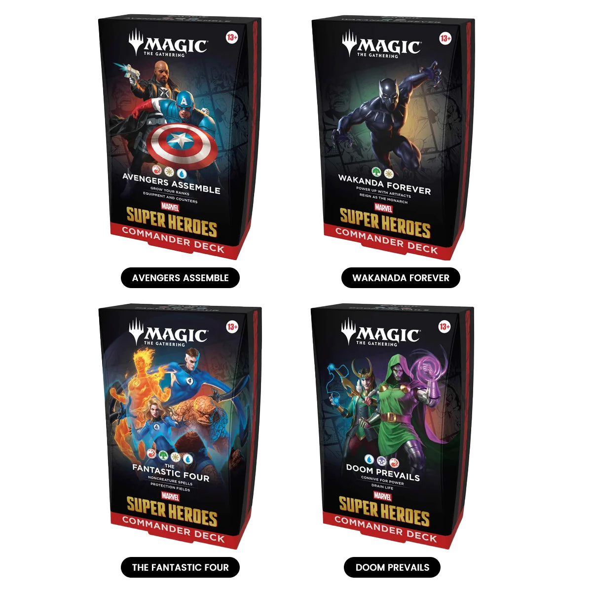 Magic The Gathering Marvel Super Heroes Commander Deck