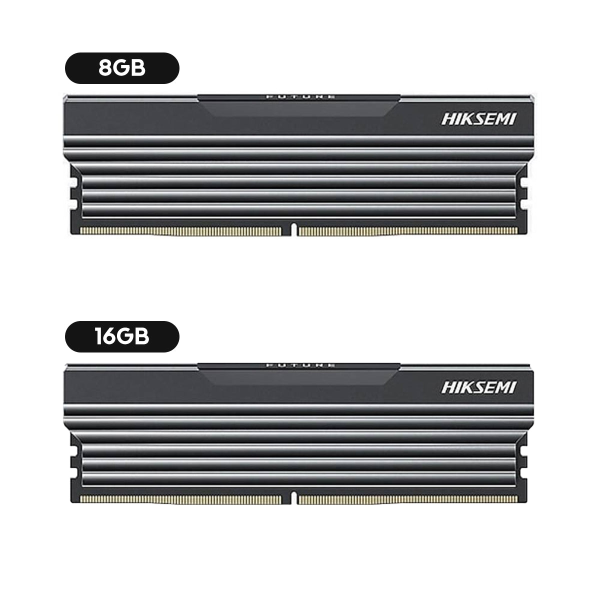 Hiksemi Future Non-RGB Single DDR4 3200MHz U10 UDIMM Gaming Memory