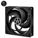 Arctic P12 Silent 120mm Low Noise Fan (Black/Black) (ACFAN00130A)