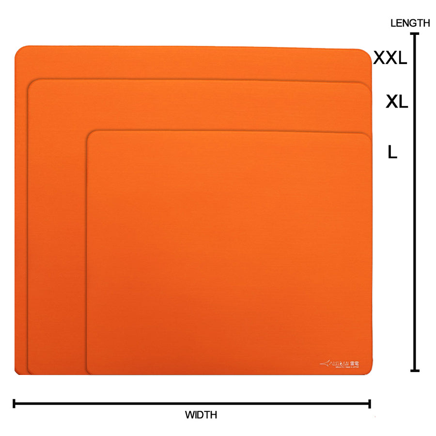 Artisan Ninja FX Raiden Gaming Mousepad - Daidai Orange