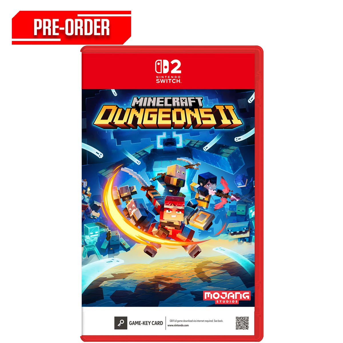 Nintendo Switch 2 Minecraft Dungeons II (Game-Key Card)