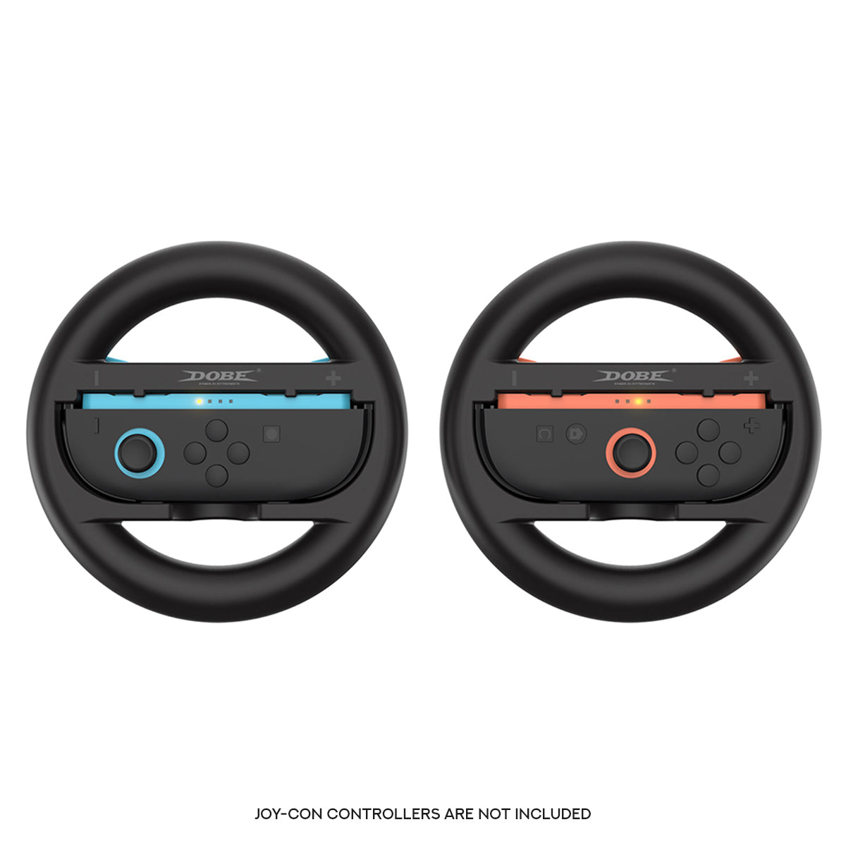 Dobe Controller Steering Wheel Circle Grip for Nintendo Switch 2 Joy-Pad (Black