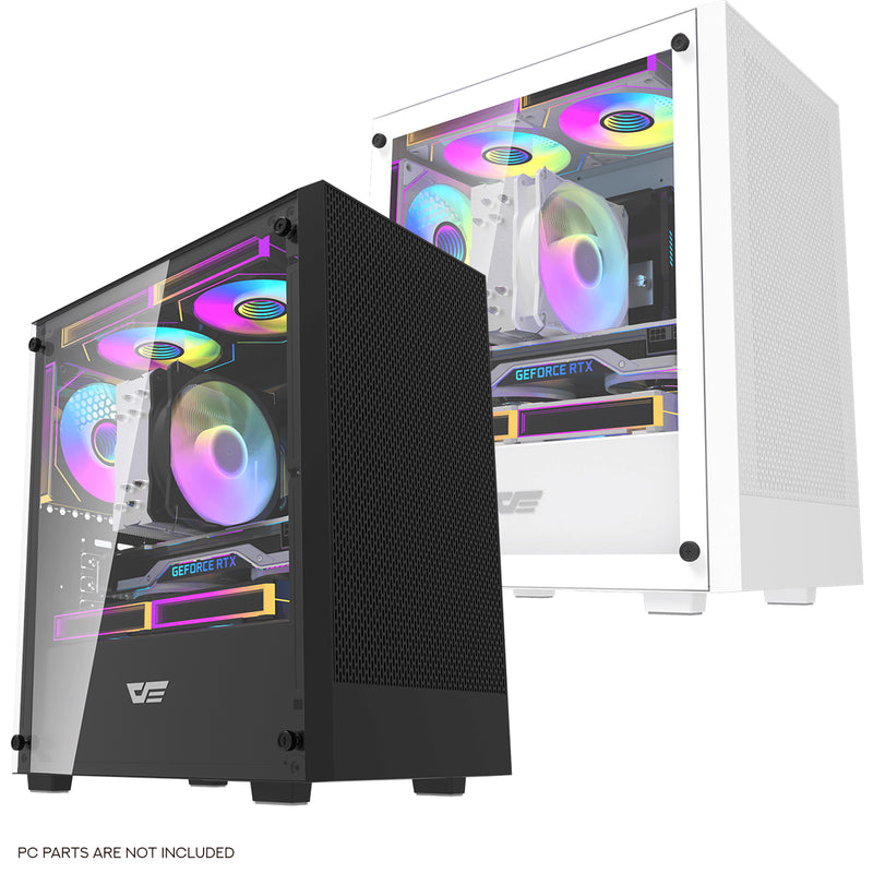DarkFlash M305 TG Panel Luxury M-ATX PC Case