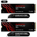 Sandisk Optimus GX 7100 7250MB/s Read M.2 2280 PCIe 4.0x4 NVMe SSD (1TB, 2TB) (SDSP71100TAN-000E0, SDSP71200TAN-000E0)