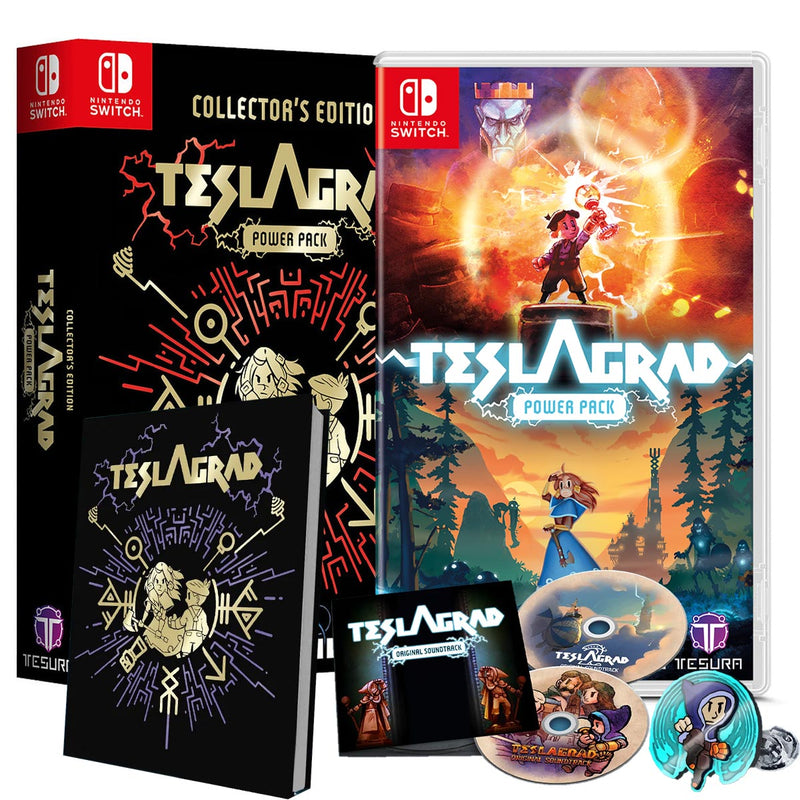 Nintendo Switch Teslagrad Power Pack Collectors Edition