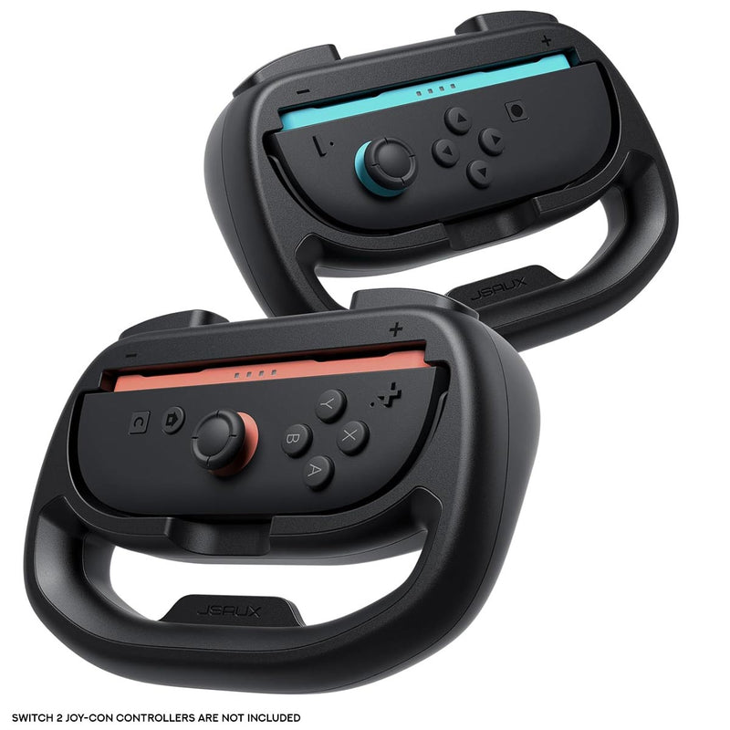 JSAUX Racing Steering Wheel 2-Pack for Nintendo Switch 2