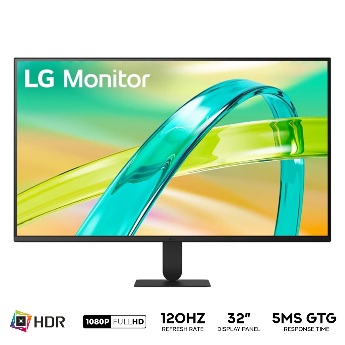 LG 32U401B-B 32" FHD (1920x1080) 120Hz 5ms GTG VA HDR10 Monitor with Slim Stand and Tilt Adjustment