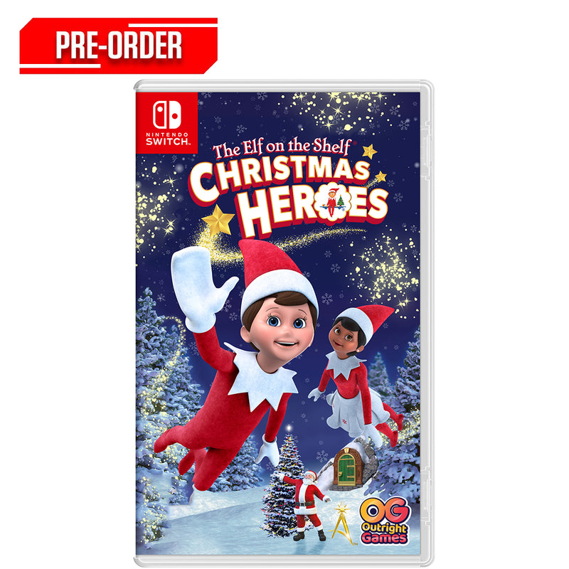 Nintendo Switch Elf on the Shelf Christmas Heroes