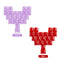 Veekos Love PC Transparent Keycap Set Cherry Profile 21 Keys