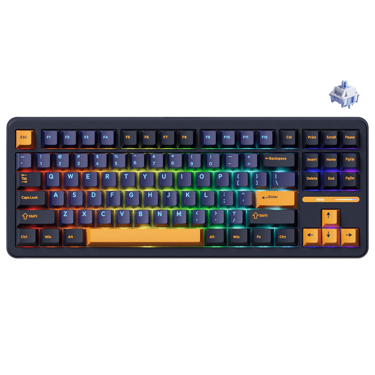 Akko TAC87 Horizon Multi-Mode RGB Hot-Swappable Mechanical Keyboard 