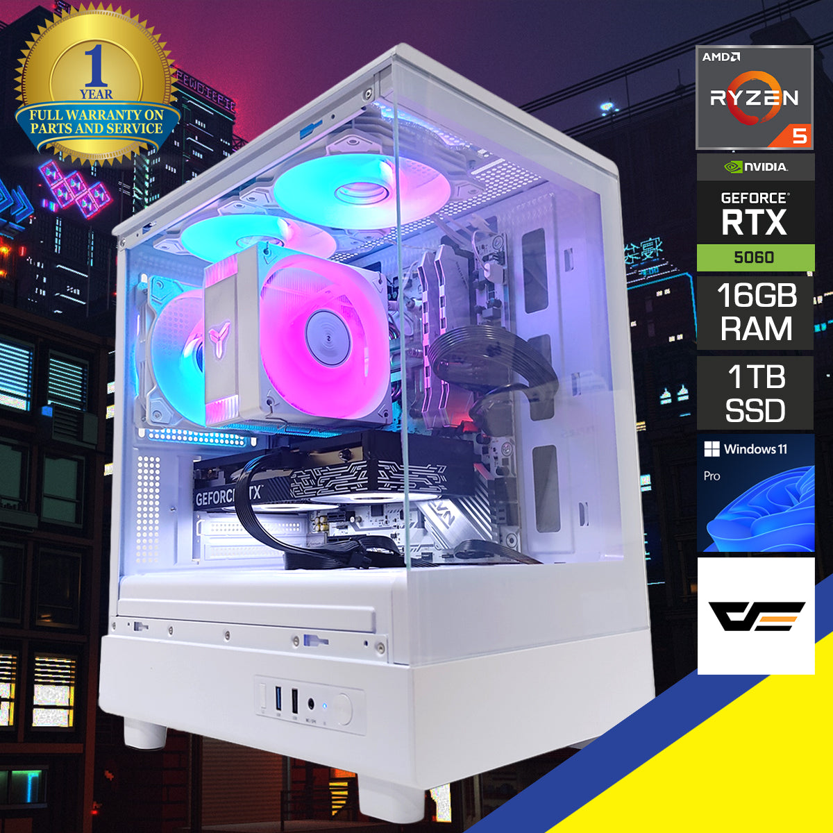 Sigma DB330M White Desktop Gaming PC
